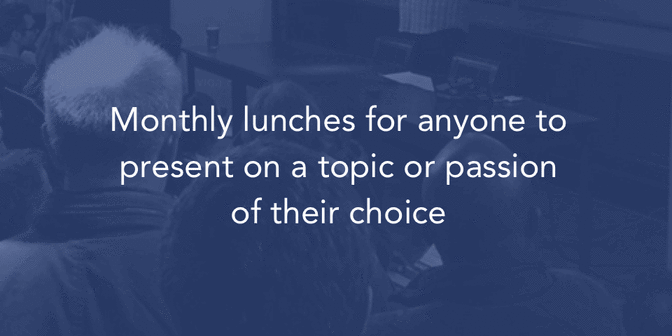 enlightening lunches at Inviqa